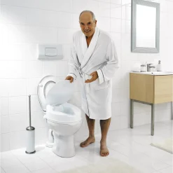 New Ridder Toilettensitzerhöhung mit Deckel Sam