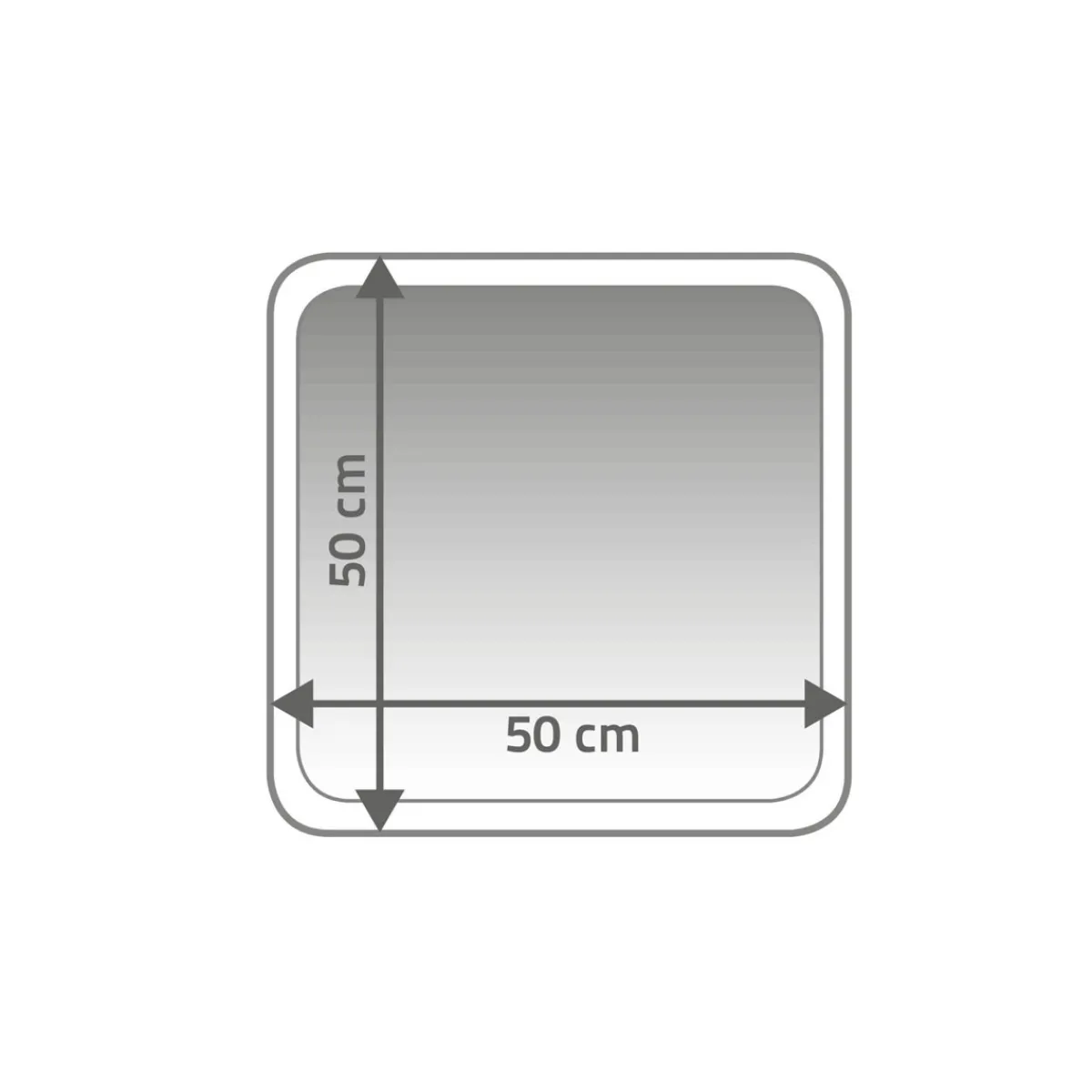Sale Ridder Vorleger Stadion 50 x 50 cm hellbeige Polyester-Microfaser