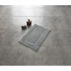 Best Ridder Vorleger Stadion 50 x 50 cm hellgrau Polyester-Microfaser