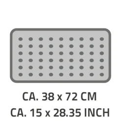 Discount Ridder Wanneneinlage Foot 38 x 72 cm lila
