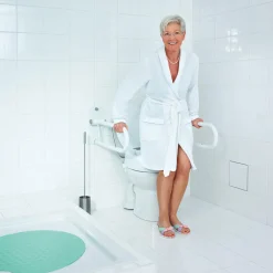Hot Ridder WC-Aufstehbügel 55,5 cm klappbar weiß