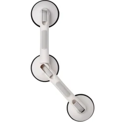 Clearance Ridder Winkel-Sauggriff mit 3 Saugern Premium 60 cm weiß
