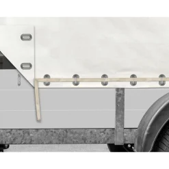 Clearance Riemenkrampen 4 Stueck fuer Oesen 35 mm