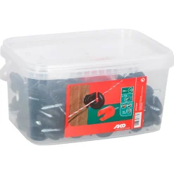 Discount Ringisolator Durchmesser 5,3 mm schwarz 100 Stück