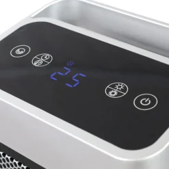 New Rowi Keramik-Turmheizgerät 2000 Watt schwarz