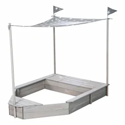 Discount Sandkasten Boot 65 x 109 x 154 cm