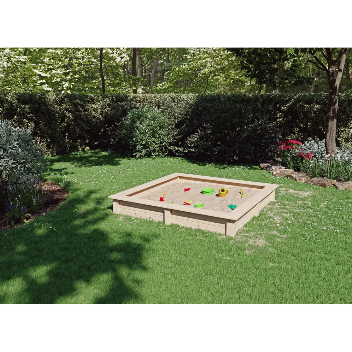 Sandkasten Fichte 150x150cm