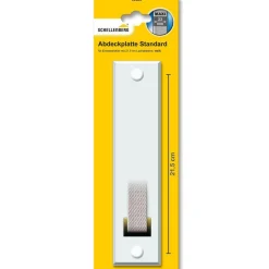 Clearance Schellenberg Abdeckplatte Lochabstand 21,5 cm weiß