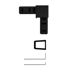 Clearance Schellenberg Eckverbinder-Set Plus anthrazit