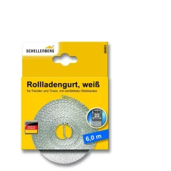 Outlet Schellenberg Gurtband Maxi 23 mm / 6 m weiß