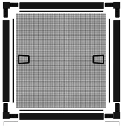 Online Schellenberg Insektenschutz-Fenster Plus 130 x 150 cm anthrazit