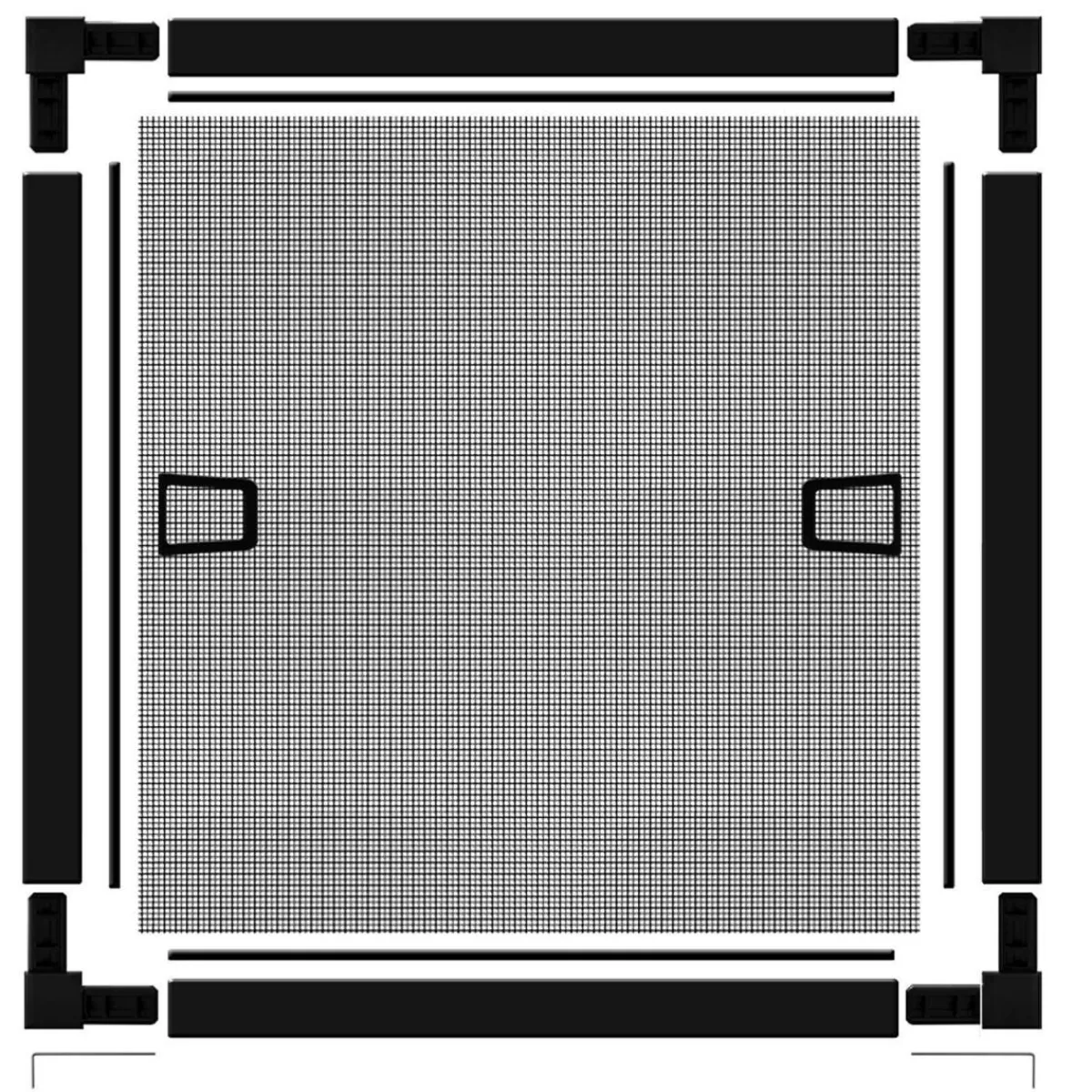 Online Schellenberg Insektenschutz-Fenster Plus 130 x 150 cm anthrazit