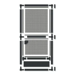 Best Schellenberg Insektenschutztür Plus 100 x 210 cm anthrazit