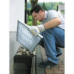 Clearance Schellenberg Lichtschacht-Gitter Sauberer Lichtschacht Aluminium 50 x 125 cm
