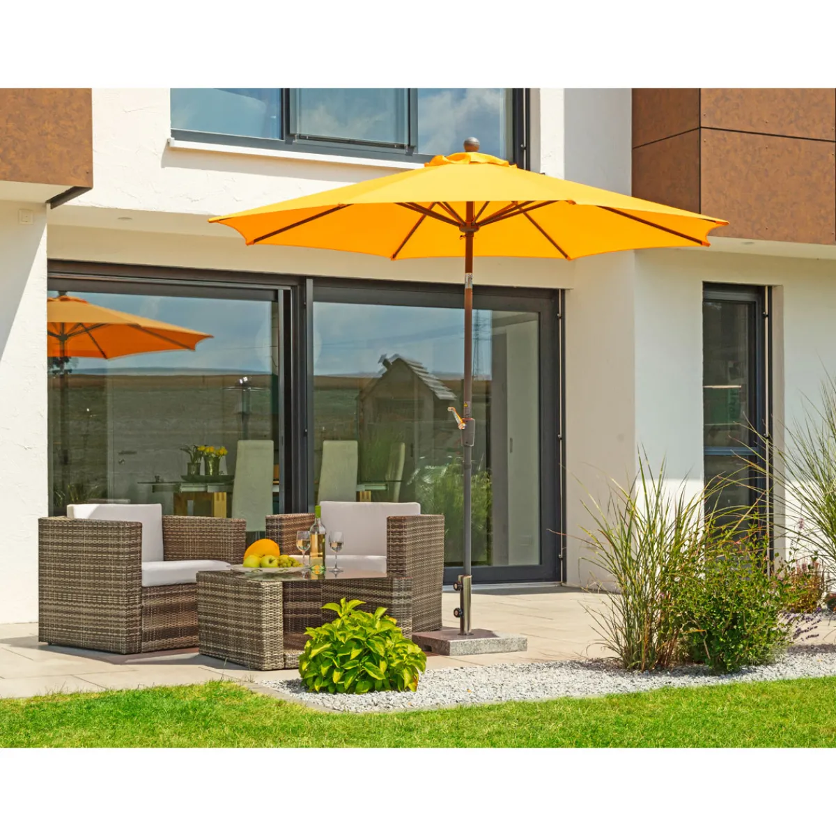 Outlet Schneider Schirme Schirm Harlem 270cm 8-tlg.