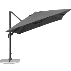 New Schneider Schirme Schirm Rhodos Grande 400x300cm anthrazit