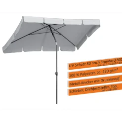 Hot Schneider Schirme Sonnenschirm Aquila 225 x 120 cm