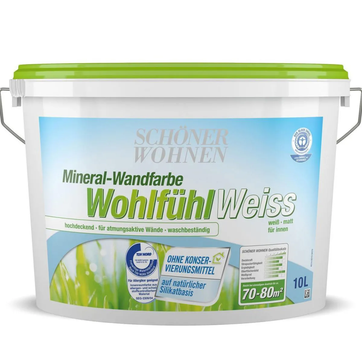 Best Schöner Wohnen Farbe Wohlfühlweiss 10 L