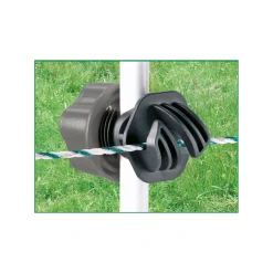 Clearance Schraubisolator Vario Plus schwarz für Durchmesser 10 mm Seil 10 Stück