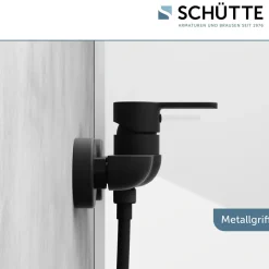 New Schütte Duscharmatur Denver schwarz matt