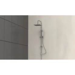 Clearance Schütte SCHÜTTE Duschset TOKYO mit Regendusche und Handbrause chrom