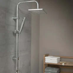 Clearance Schütte SCHÜTTE Duschset TOKYO mit Regendusche und Handbrause chrom