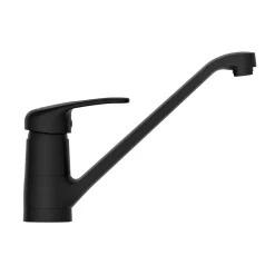 Outlet Schütte schwenkbare Design Küchenarmatur Grande schwarz matt