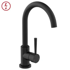 Best Schütte Spültischarmatur Cornwall Niederdruck schwarz matt