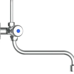Best Schütte Spültischarmatur Niederdruck schwenkbar für 5 L Obertischspeicher
