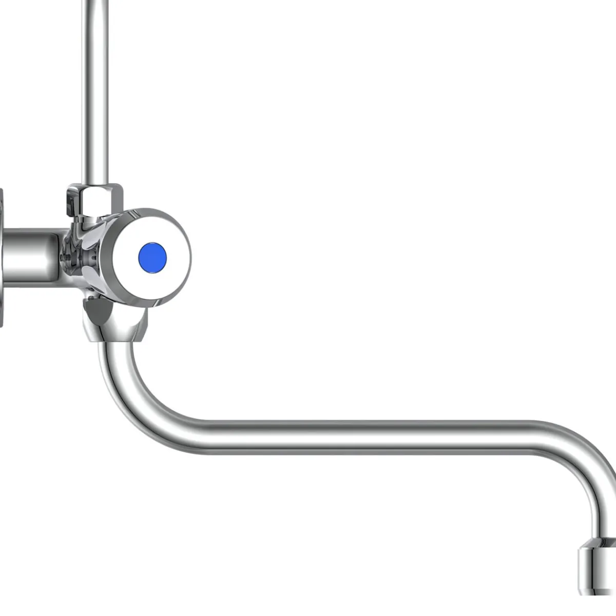 Best Schütte Spültischarmatur Niederdruck schwenkbar für 5 L Obertischspeicher