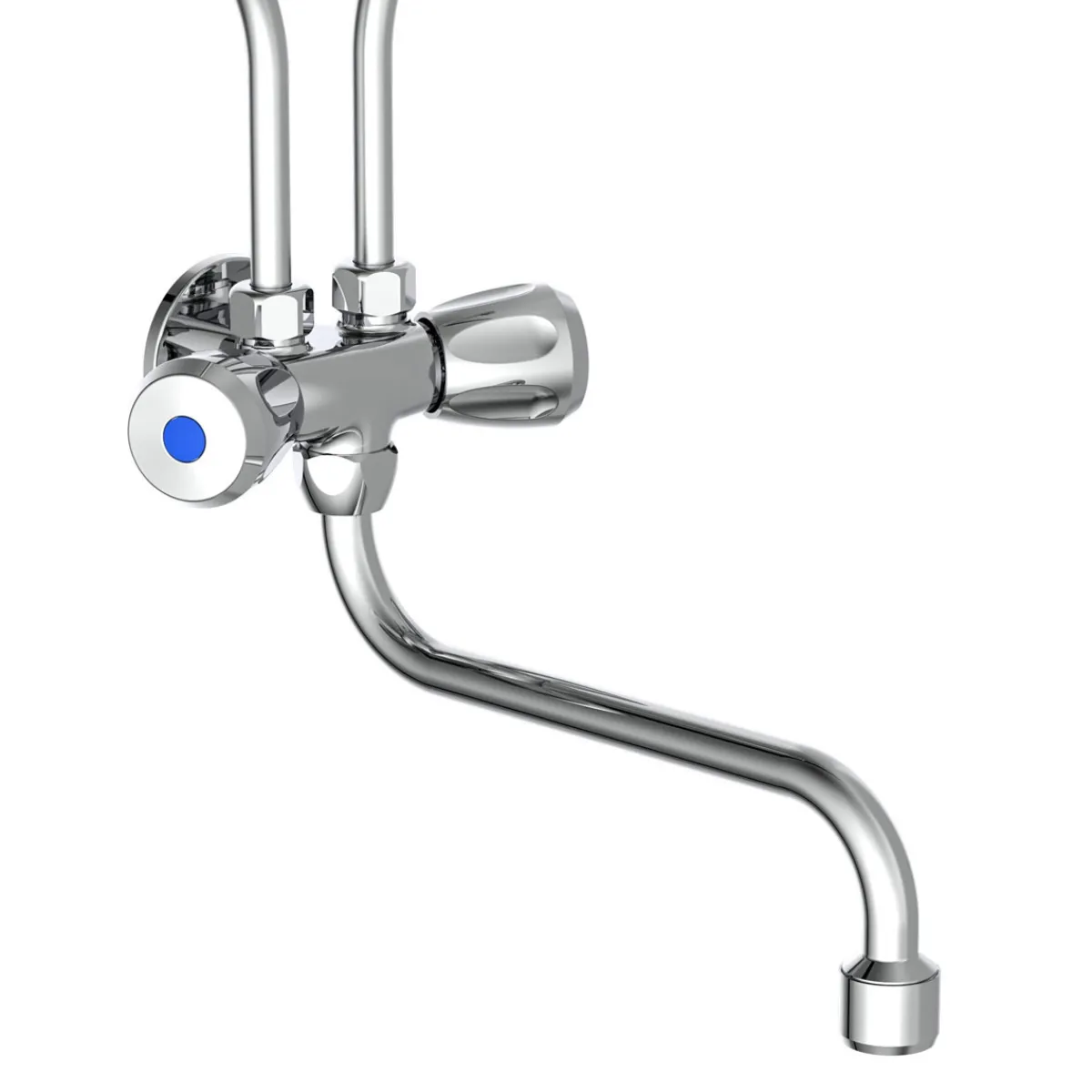 Best Schütte Spültischarmatur Niederdruck schwenkbar für 5 L Obertischspeicher