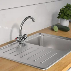 New Schütte Spültischarmatur Peruzzi Niederdruck schwenkbar