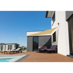 Hot Segel Capri Dr 4x4x4m champagne