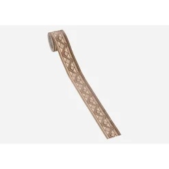 Clearance Selbstklebende Borte Zick-Zack braun 5 m