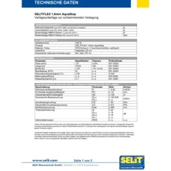 Selit FLEX 1,6 mm AquaStop Parkett-/Laminatunterlage 15m²