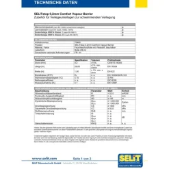 Selit stop Komfort-Feuchteschutz 0,2 mm