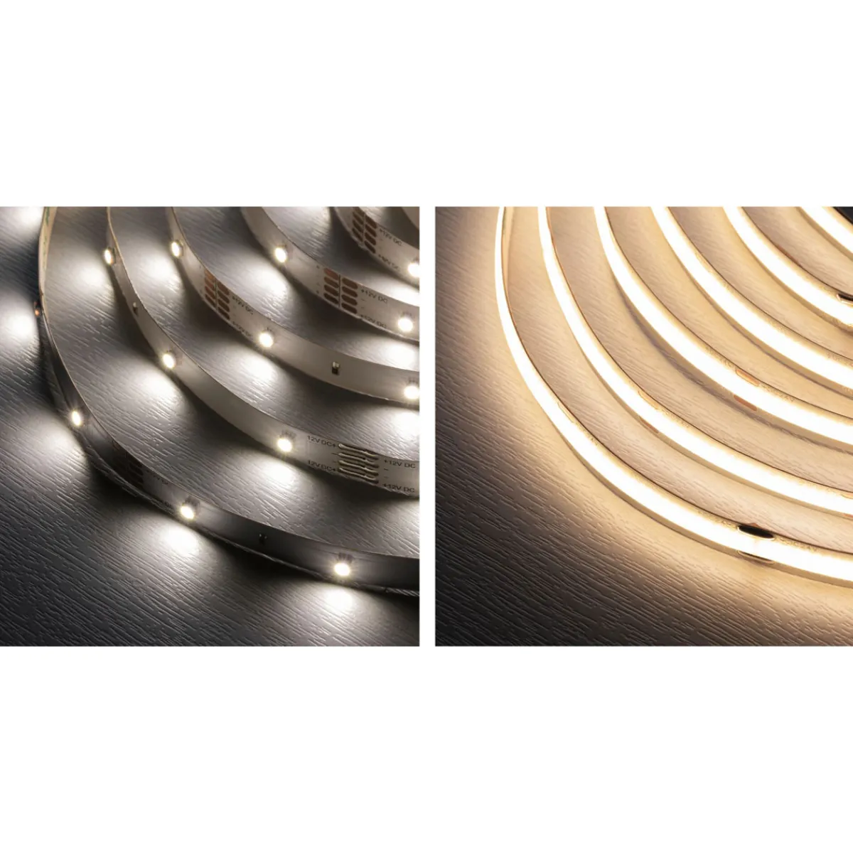 Hot Paulmann SimpLed COB Strip Set 1,5m RGB 12W230/12V DC weiss Metall