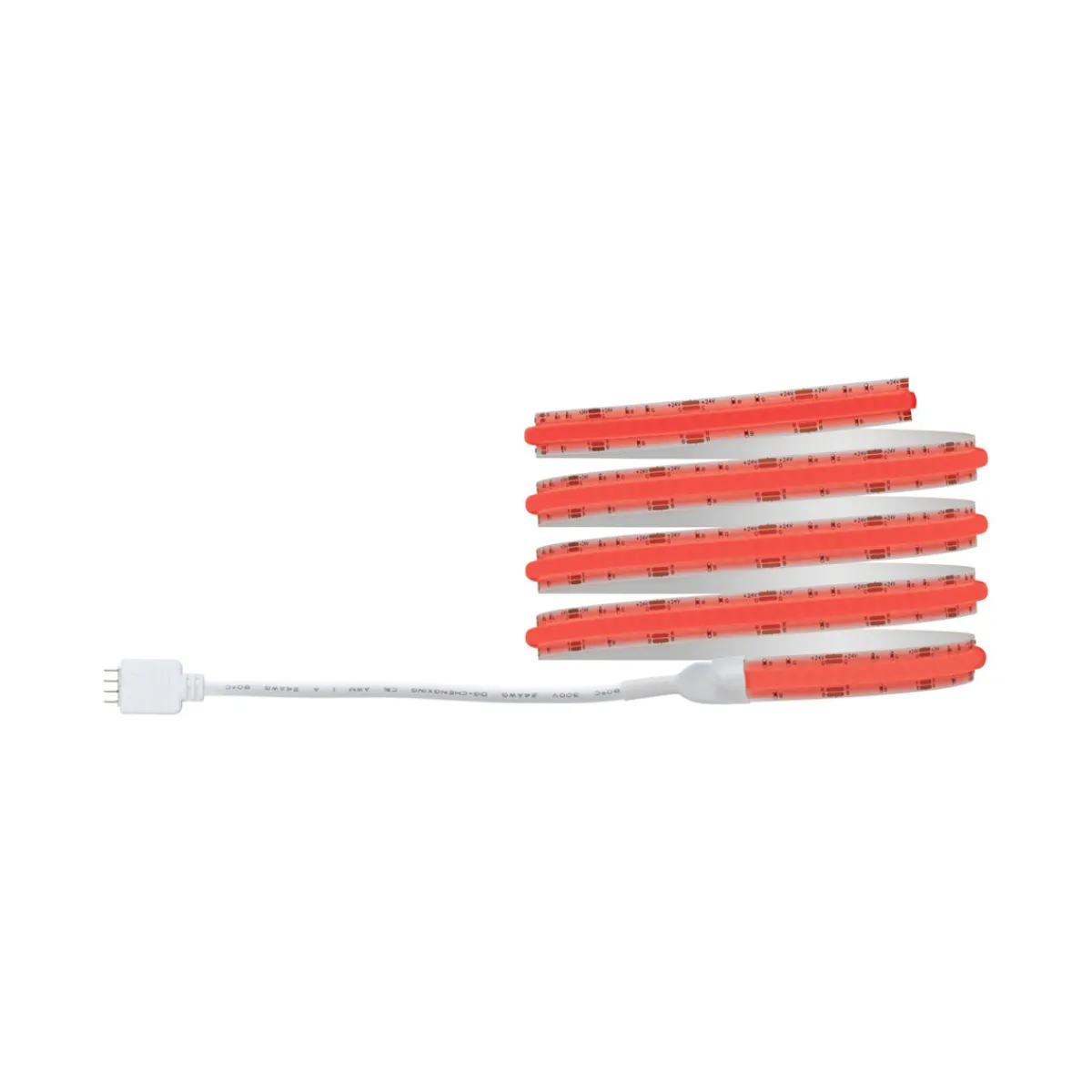 Hot Paulmann SimpLed COB Strip Set 1,5m RGB 12W230/12V DC weiss Metall