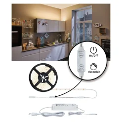 Outlet Paulmann Simp LED Power Set inkl. Dimm/Switch 33W230/24V DC ws Kst.