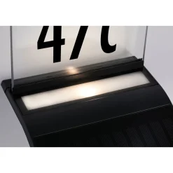 Paulmann Solar HausNr.-Leuchte Yoko BWM Anthr.IP44 3000K 150lm