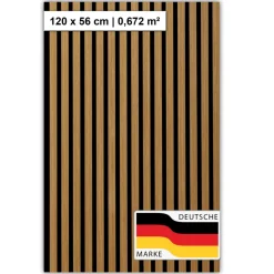 Hot Sonido Elements Akustikpaneel Oiled oak1200x560x18mm FSC
