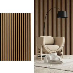 Hot Sonido Elements Akustikpaneel Oiled oak1200x560x18mm FSC