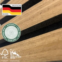 Hot Sonido Elements Akustikpaneel Oiled oak1200x560x18mm FSC