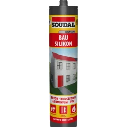 Hot Soudal Bau und Fenster Silikon grau 300 ml