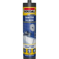 Clearance Soudal Dusche und Bad silbergrau 300 ml