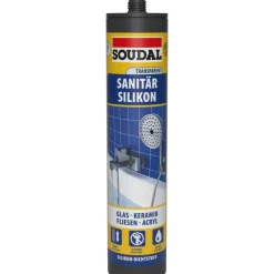 Outlet Soudal Dusche und Bad transparent 300 ml