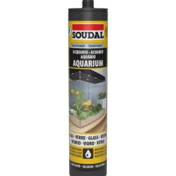 Hot Soudal Klebe- und Dichtstoff transparent für Aquarien und Terrarien