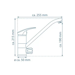 Sale Schütte SP-Armatur Ultra chrom schwenkbar mit3/4" Maschinenanschluss inkl. Befest.