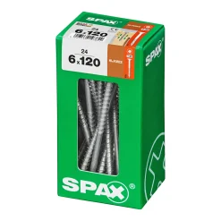 Clearance Spax Schrauben HI.FORCE 120 x 6 mm 24 Stück