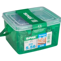 Outlet Spax Terrassenschraube Bold Zierkopf 5 x 56 mm 200 Stück